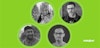 Headshots of  four new metajive members on a metajive green background